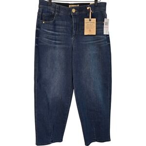 🆕️ NWT Democracy Skyrise Abtechnology Jeans Womens 10 Dark Wash Curve Equality